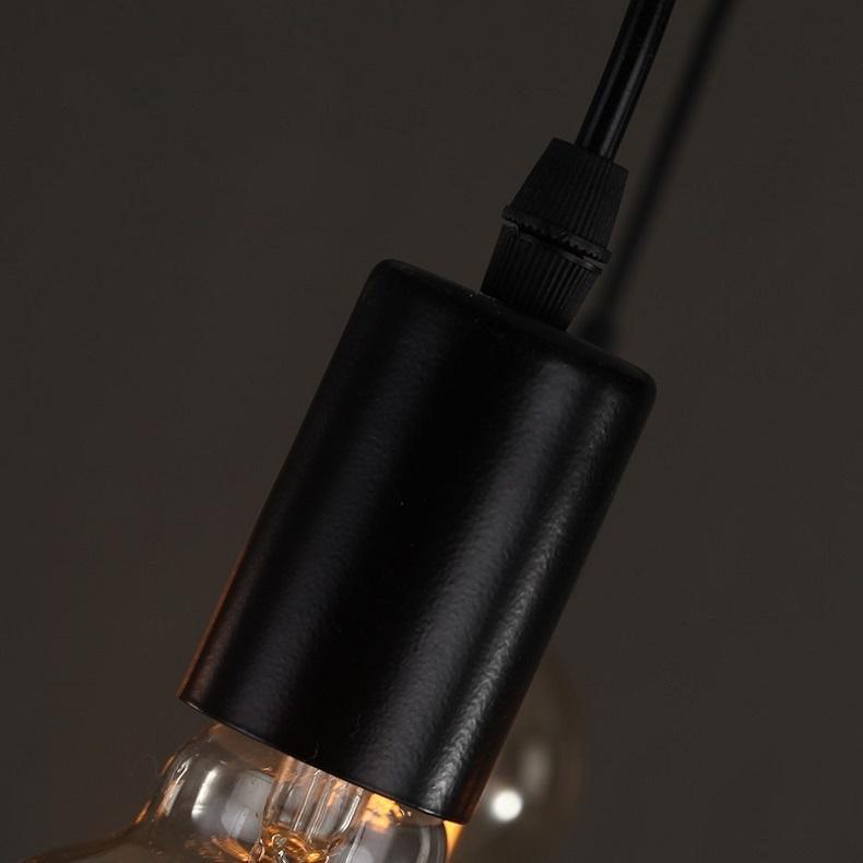 Spider Ceiling Light Black E27 1 to 12 Sockets