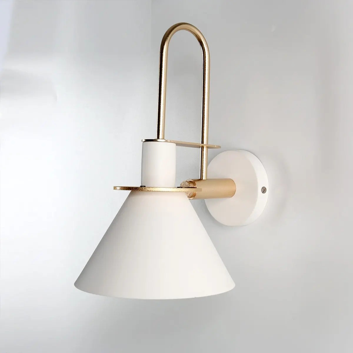 Nordic Adjustable Angled Wall Light Metal E27 — Swivel Head, 30×18 cm