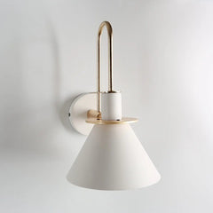 Nordic Adjustable Angled Wall Light Metal E27 — Swivel Head, 30×18 cm