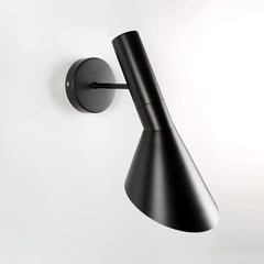 Modern Wall Light Adjustable Black Metal Integrated LED IP20