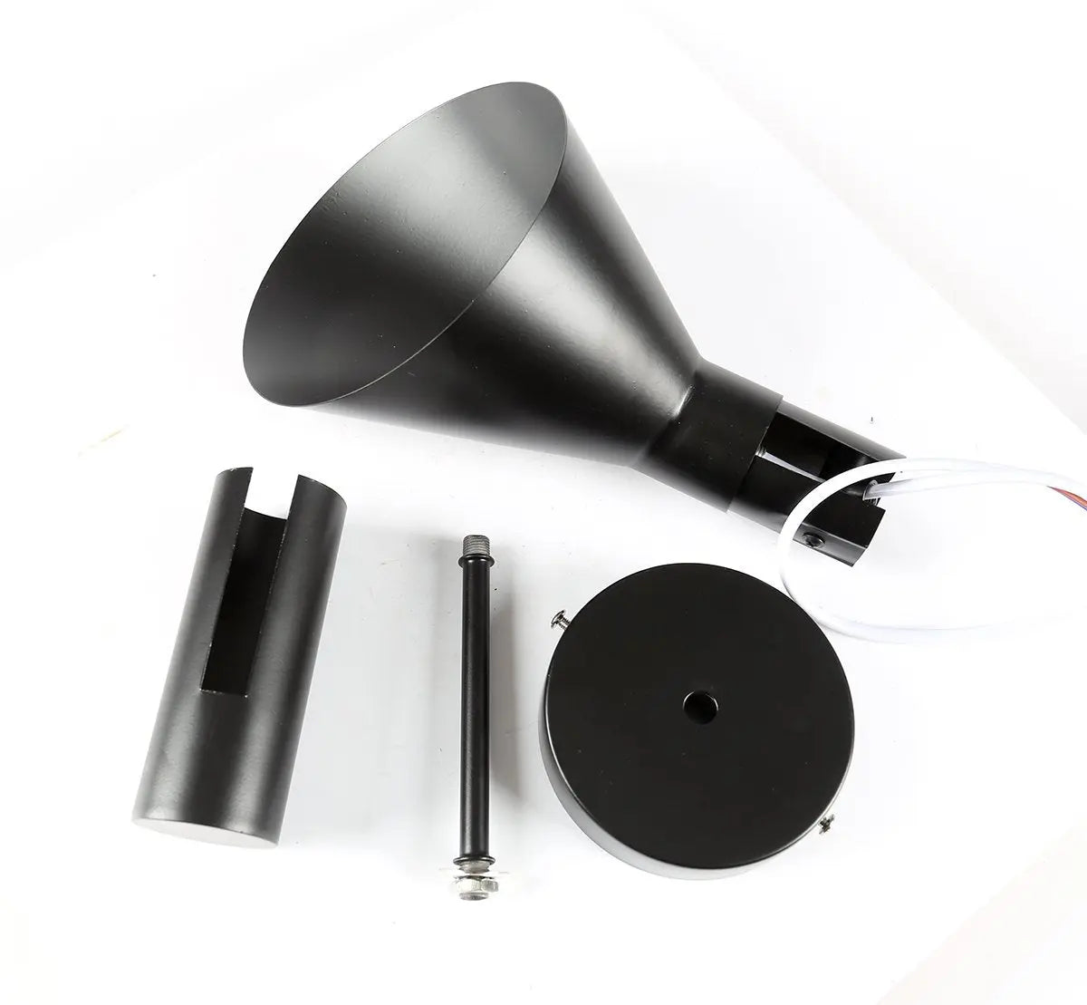 Modern Wall Light Adjustable Black Metal Integrated LED IP20