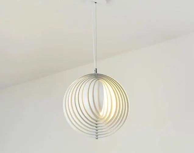 Modern Vintage Pendant Light Wood Iron E27 35–43 cm