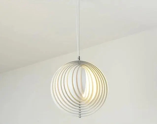 Modern Vintage Pendant Light Wood Iron E27 35–43 cm