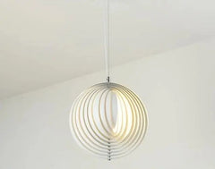 Modern Vintage Pendant Light Wood Iron E27 35–43 cm