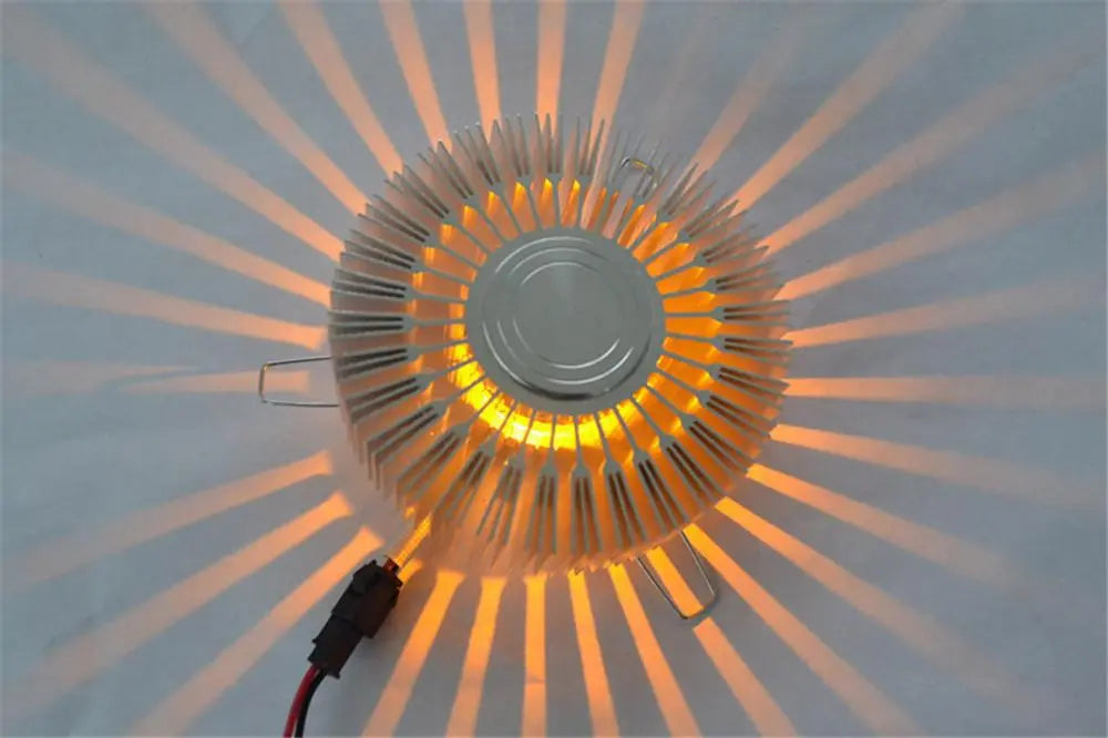 Sunflower LED Wall Light Petal Design Aluminium 8 Colours