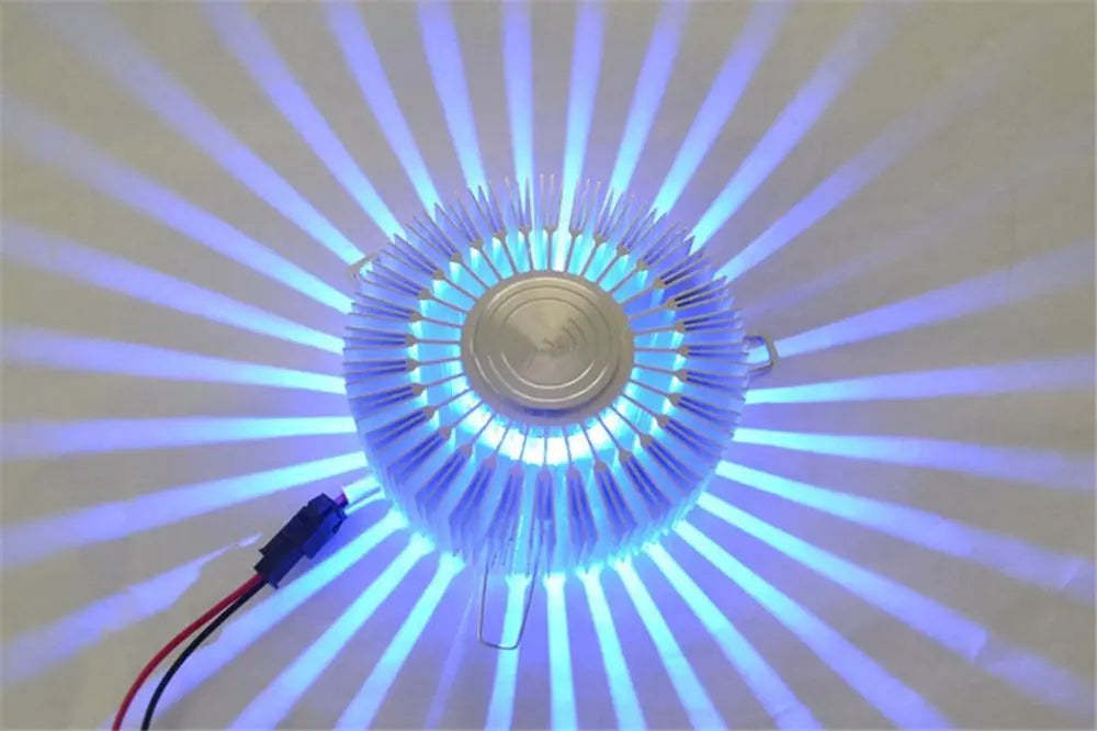 Sunflower LED Wall Light Petal Design Aluminium 8 Colours