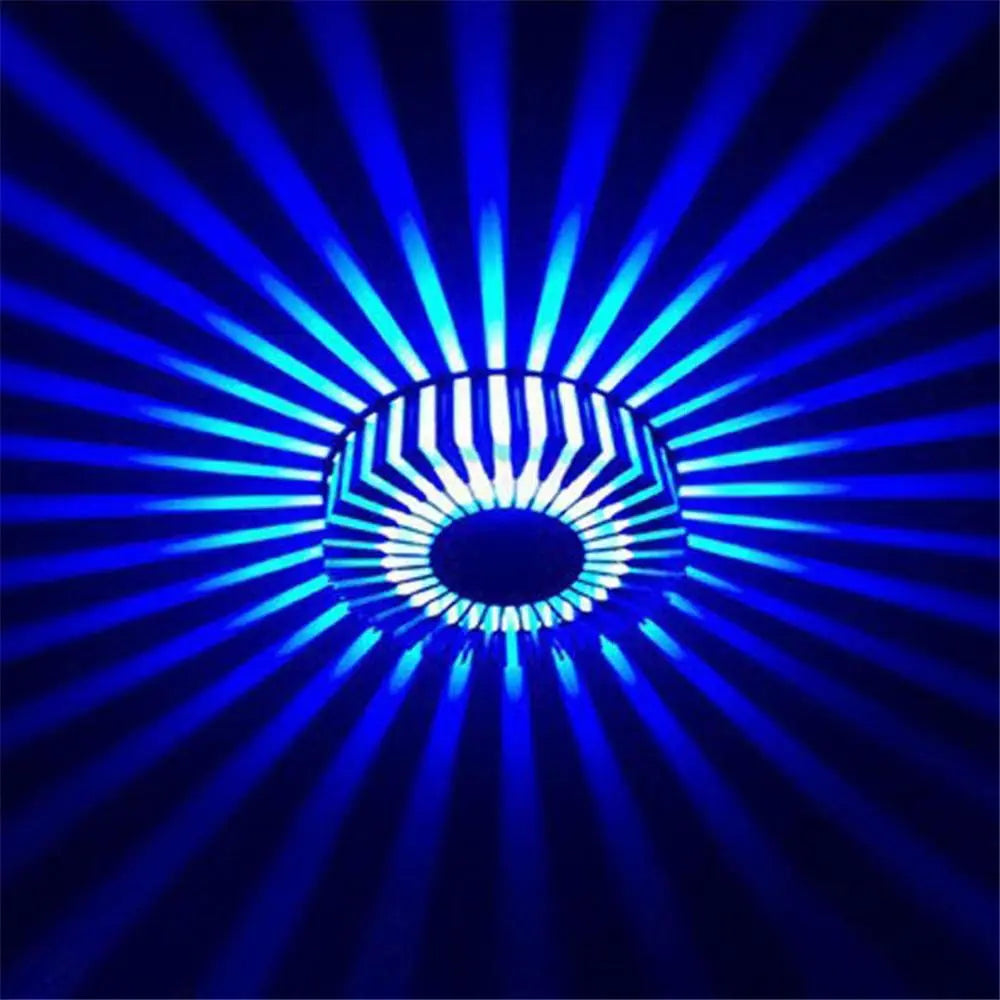 Sunflower LED Wall Light Petal Design Aluminium 8 Colours