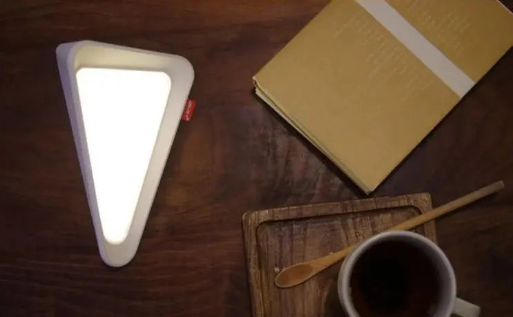 Flip LED Table Lamp Gravity Sensor Rechargeable — White or Grey