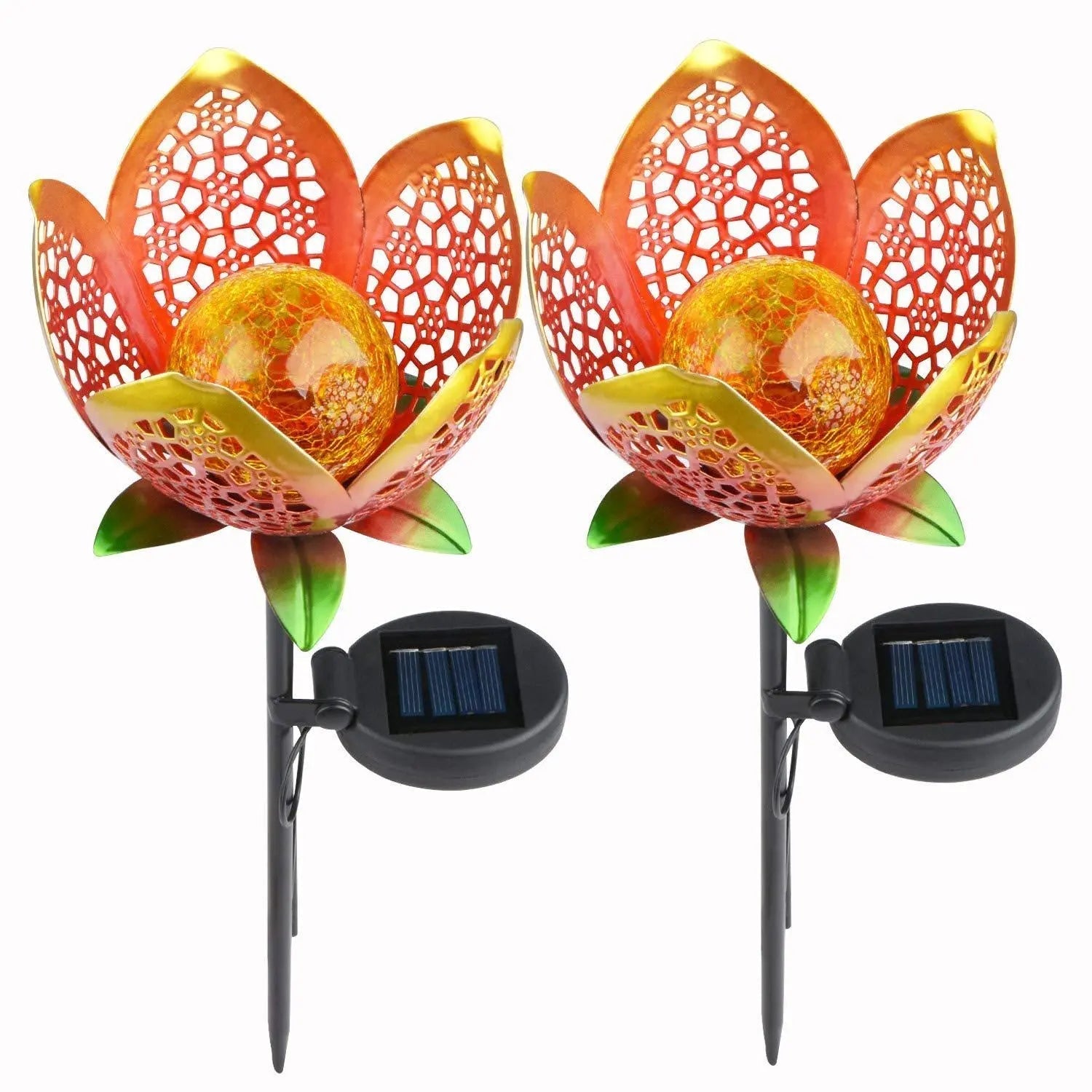 Solar Flower Stake Garden Light