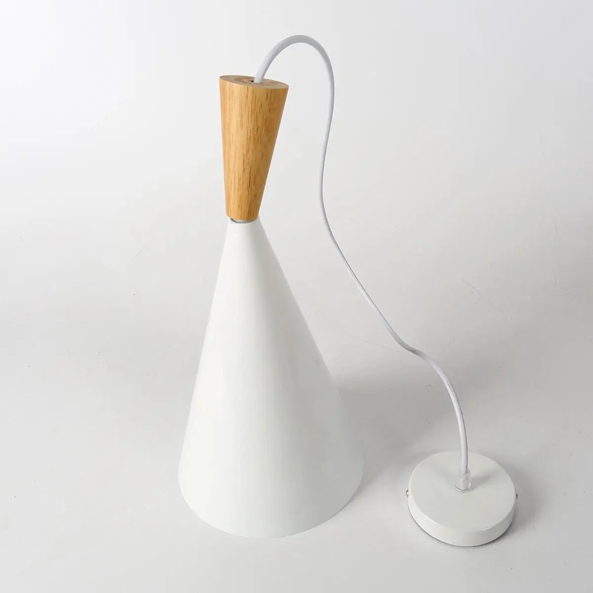 Iron Pendant Light E27 3 Shapes Lantern Funnel Cone