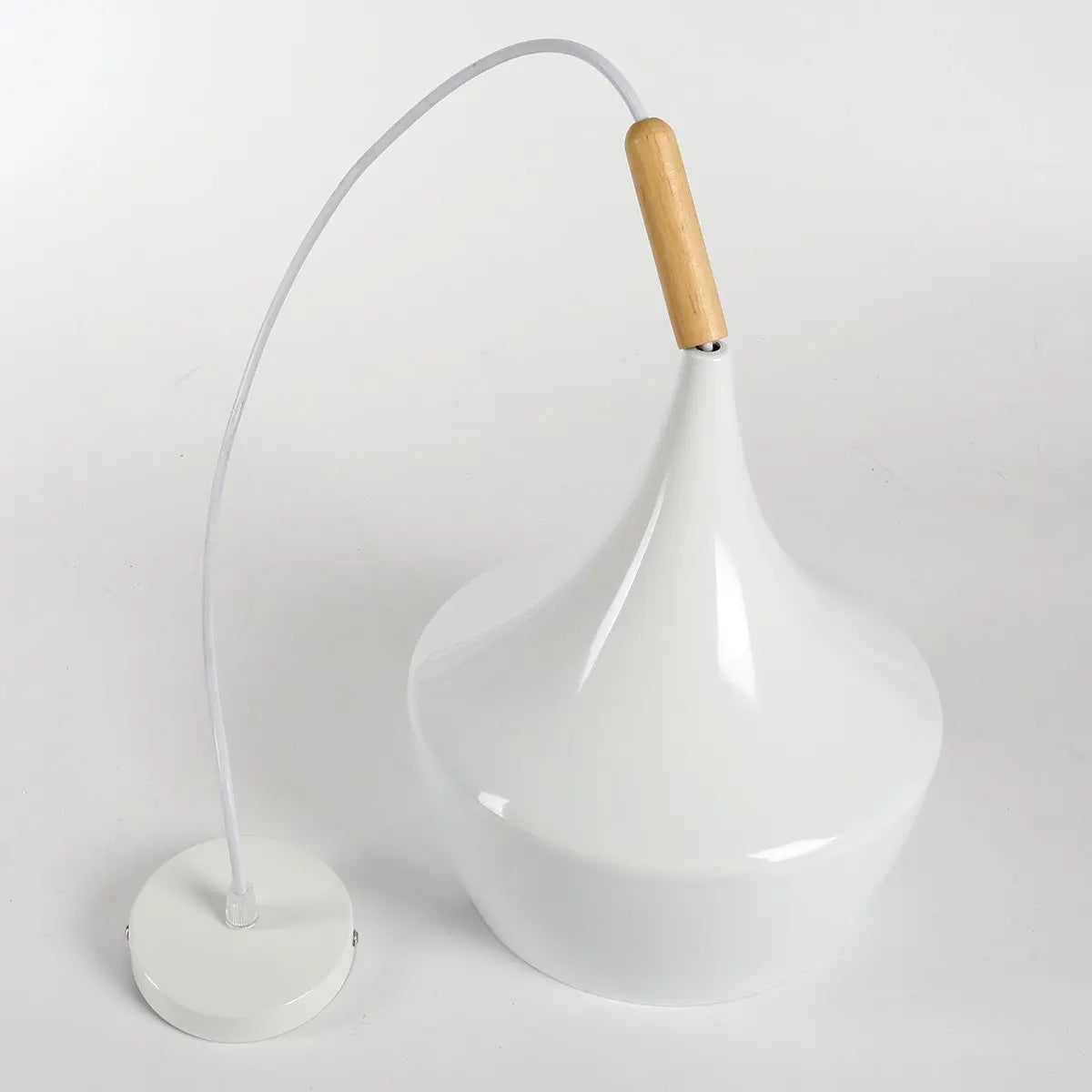 Iron Pendant Light E27 3 Shapes Lantern Funnel Cone