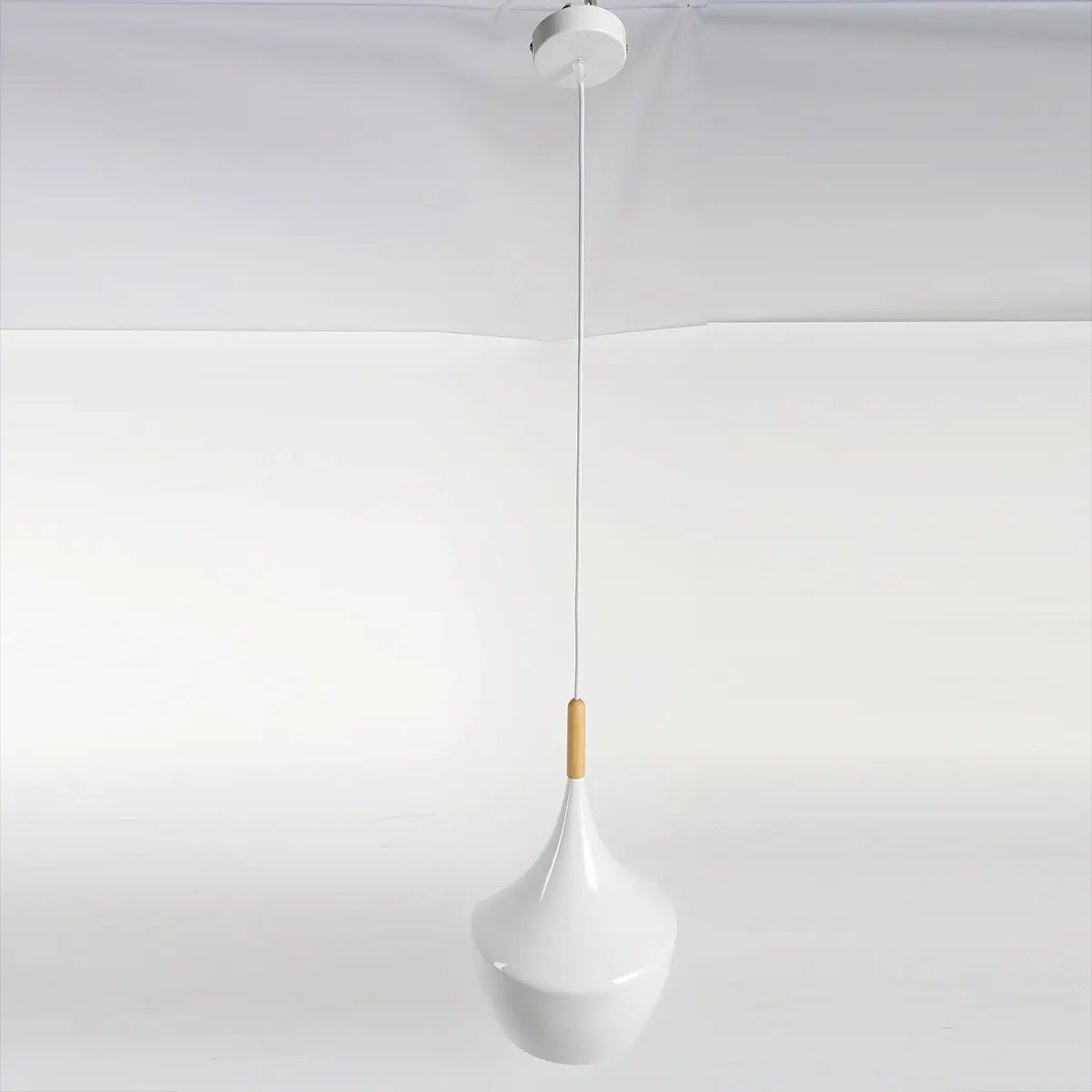 Iron Pendant Light E27 3 Shapes Lantern Funnel Cone