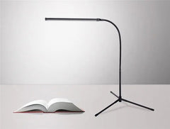 Minimalist Floor Lamp Aluminium USB LED 360° White or Black