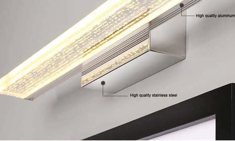 Nordic Acrylic LED Wall Light 4 Colours 5 Sizes 3 Light Options