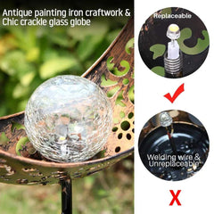 Solar Half Moon Garden Stake Light Stainless Steel