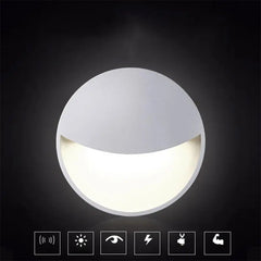 LED Night Light Plug-in ABS IP44 White Warm White EU US Plug
