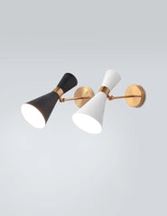 Adjustable Wall Light Metal Matte LED White Black