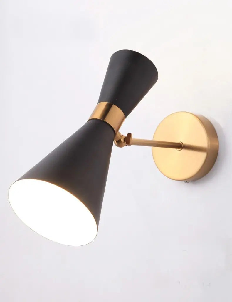 Adjustable Wall Light Metal Matte LED White Black