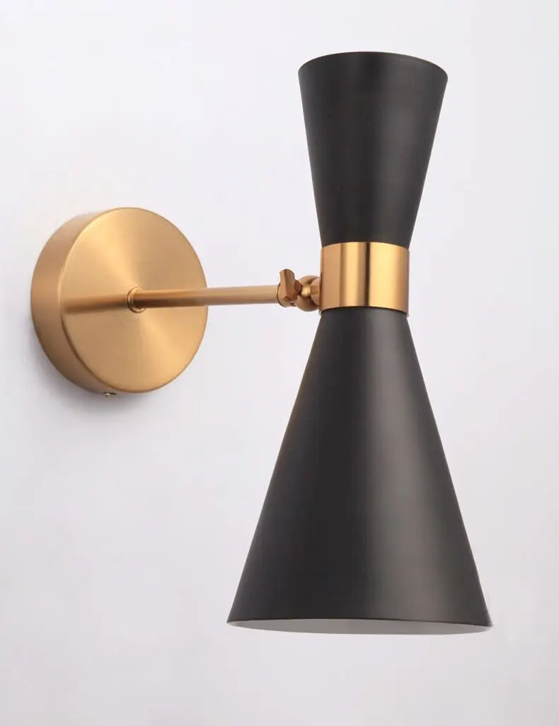 Adjustable Wall Light Metal Matte LED White Black