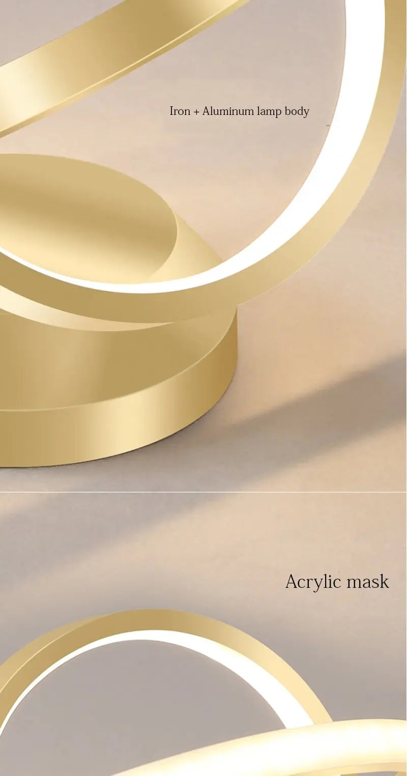 Multi Disc Ceiling Light Iron Acrylic LED 17 or 25 cm