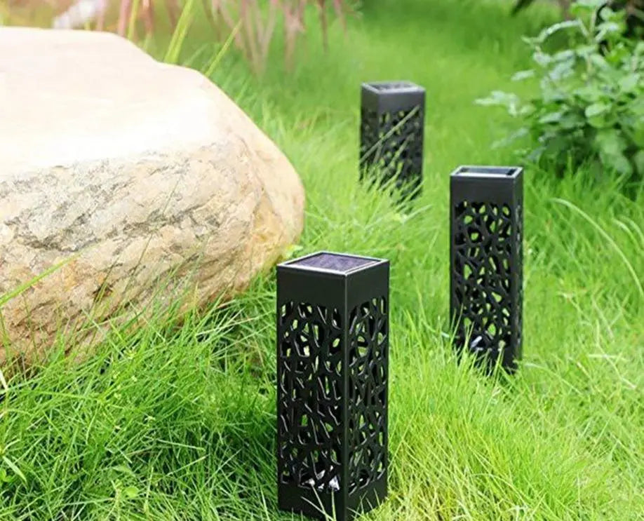 Moroccan Solar Garden Light ABS IP44 Filigree — Single to Set of 12