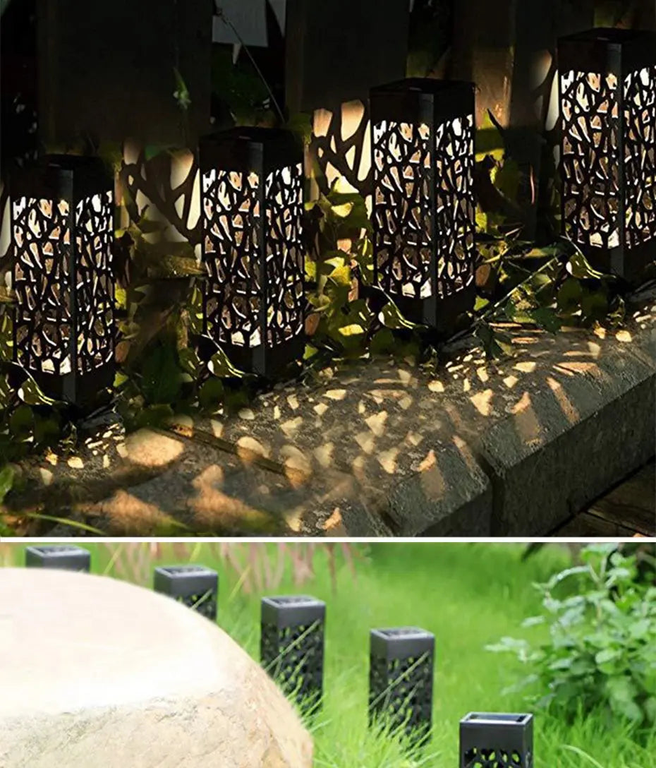 Moroccan Solar Garden Light ABS IP44 Filigree — Single to Set of 12
