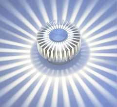 Sunflower LED Wall Light Petal Design Aluminium 8 Colours