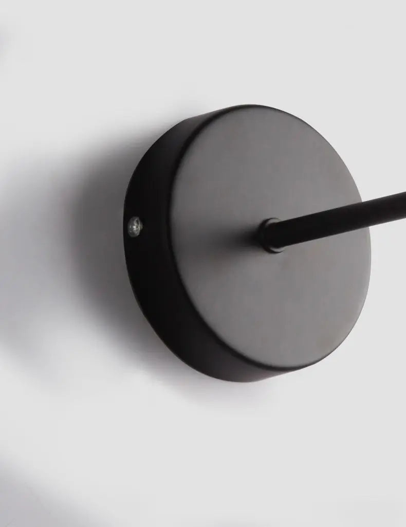 Modern Wall Light Adjustable Black Metal Integrated LED IP20