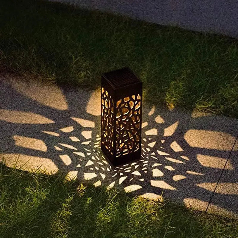 Moroccan Solar Garden Light ABS IP44 Filigree — Single to Set of 12