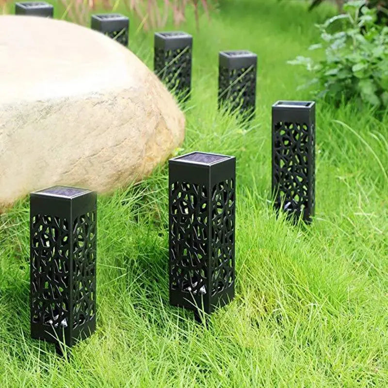 Moroccan Solar Garden Light ABS IP44 Filigree — Single to Set of 12