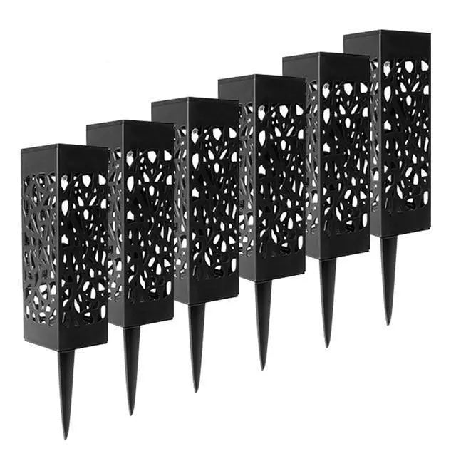 Moroccan Solar Garden Light ABS IP44 Filigree — Single to Set of 12