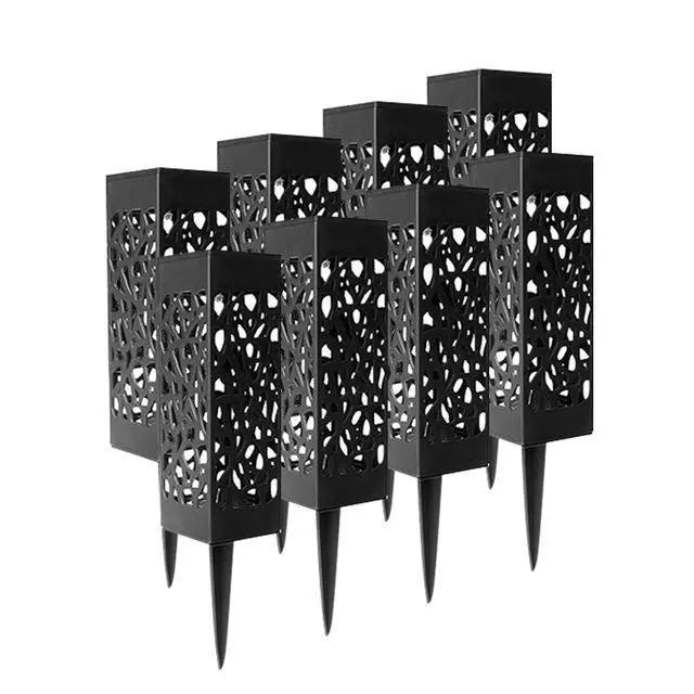 Moroccan Solar Garden Light ABS IP44 Filigree — Single to Set of 12