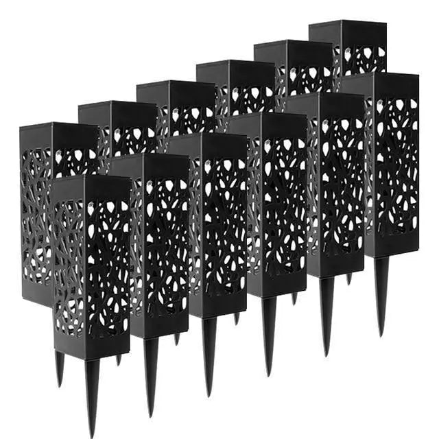 Moroccan Solar Garden Light ABS IP44 Filigree — Single to Set of 12