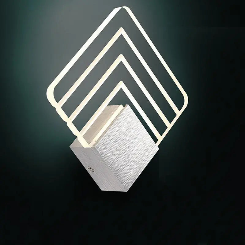 Nordic LED Wall Light Aluminium Acrylic 5W