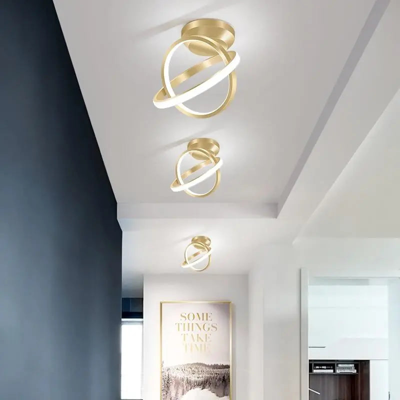 Multi Disc Ceiling Light Iron Acrylic LED 17 or 25 cm