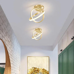 Multi Disc Ceiling Light Iron Acrylic LED 17 or 25 cm