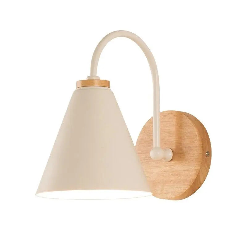 Nordic Swivel Wall Light Metal E27 Black White 23 cm