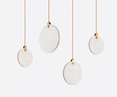 Art Deco Circular Pendant Light