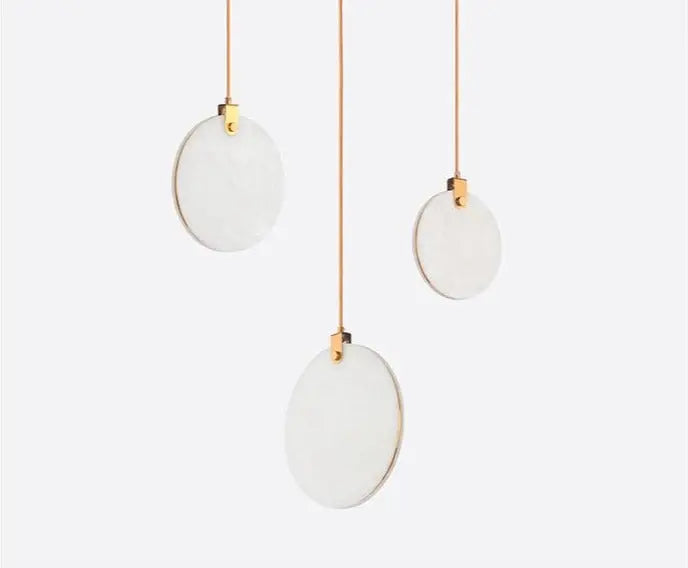 Art Deco Circular Pendant Light