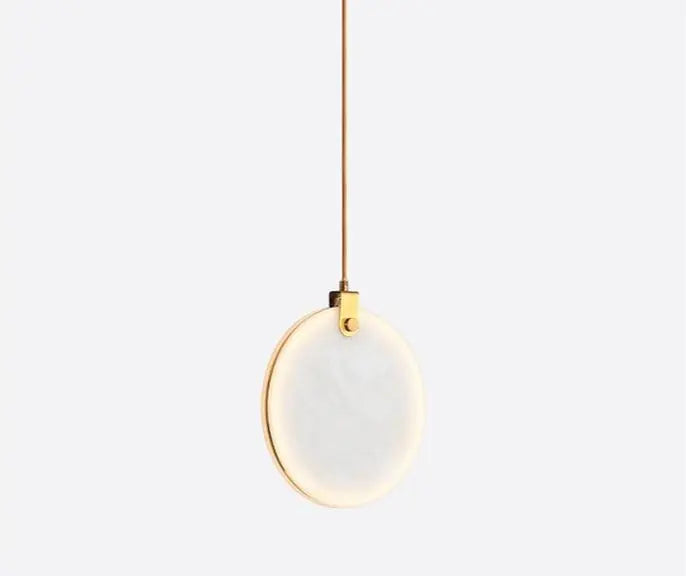 Art Deco Circular Pendant Light