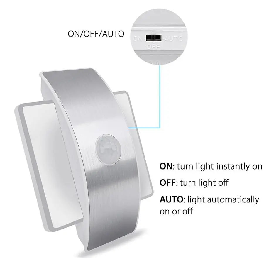 Motion Sensor Wall Light IP44 Rechargeable or Battery