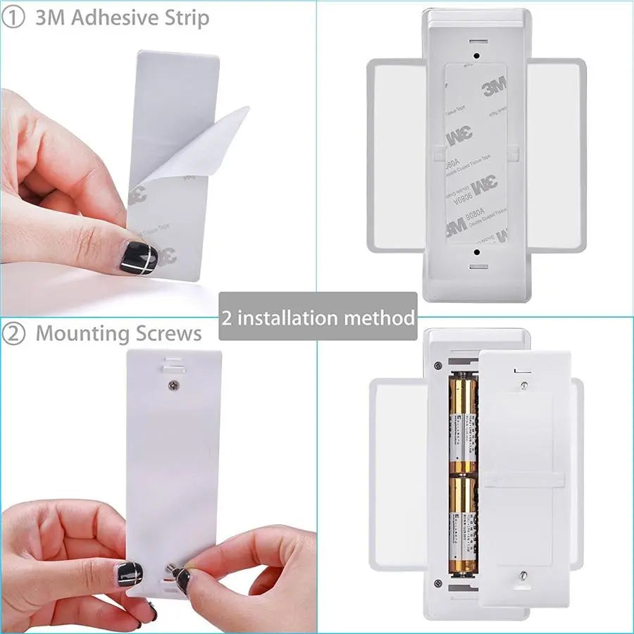 Motion Sensor Wall Light IP44 Rechargeable or Battery