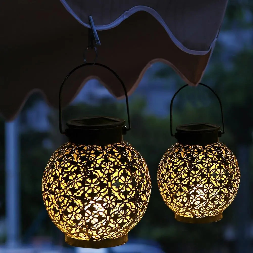 Outdoor Shadow-Casting Lantern