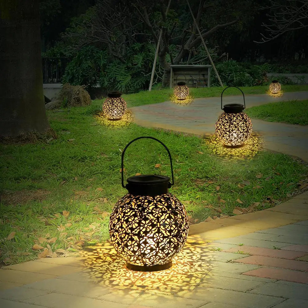 Outdoor Shadow-Casting Lantern