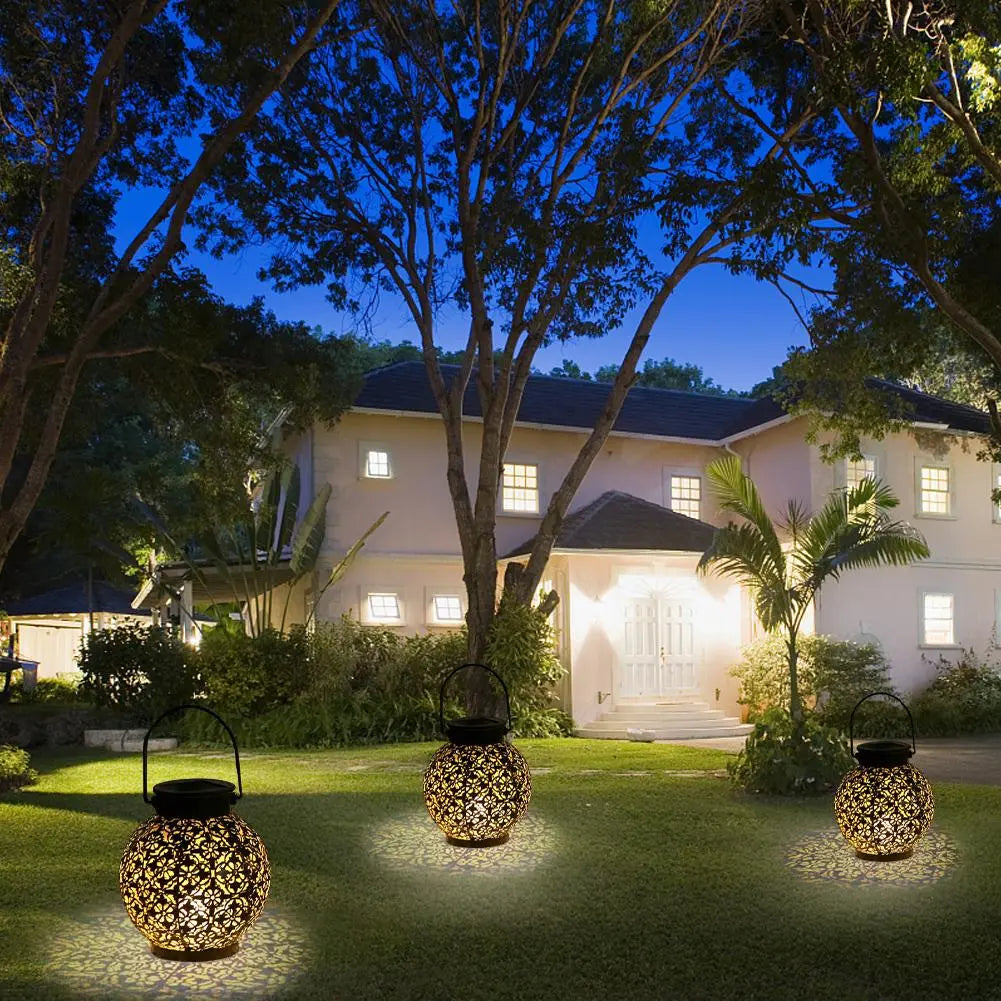 Outdoor Shadow-Casting Lantern