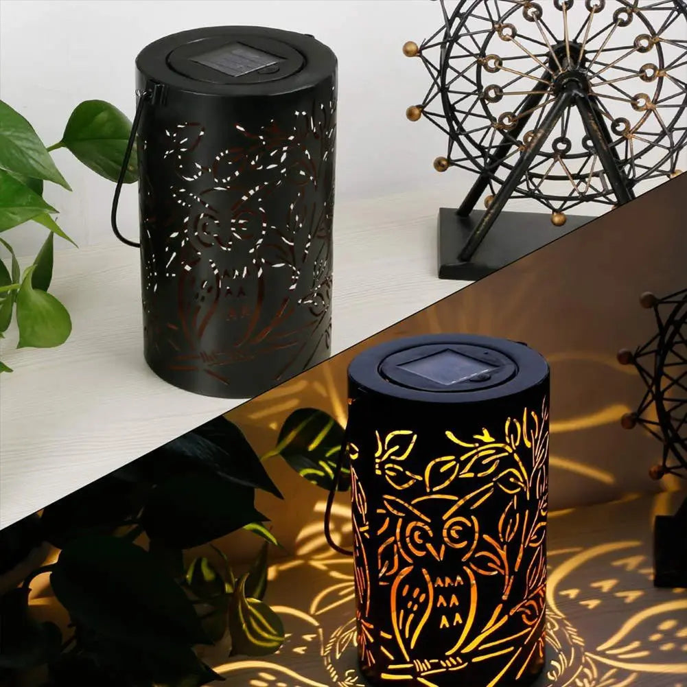 Owl Shadow-Casting Lantern