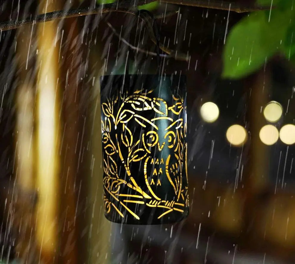 Owl Shadow-Casting Lantern