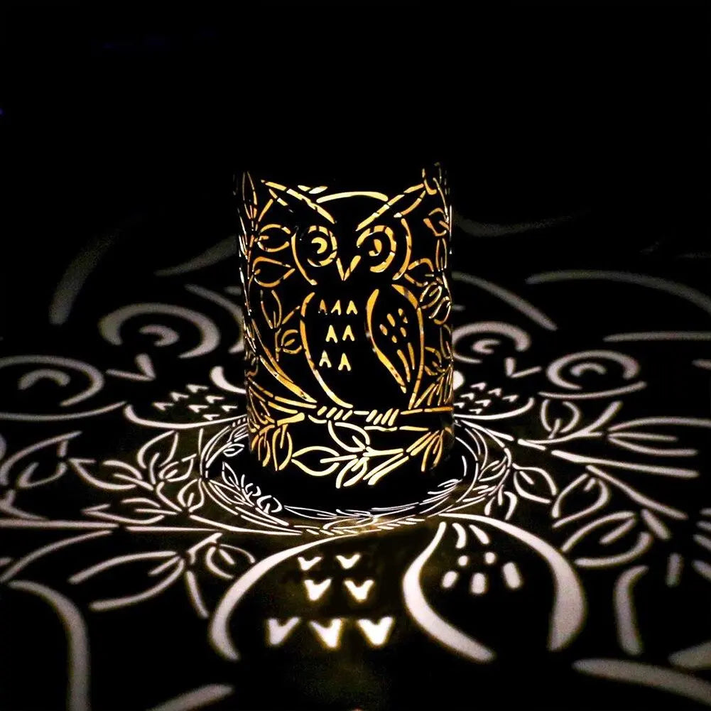 Owl Shadow-Casting Lantern