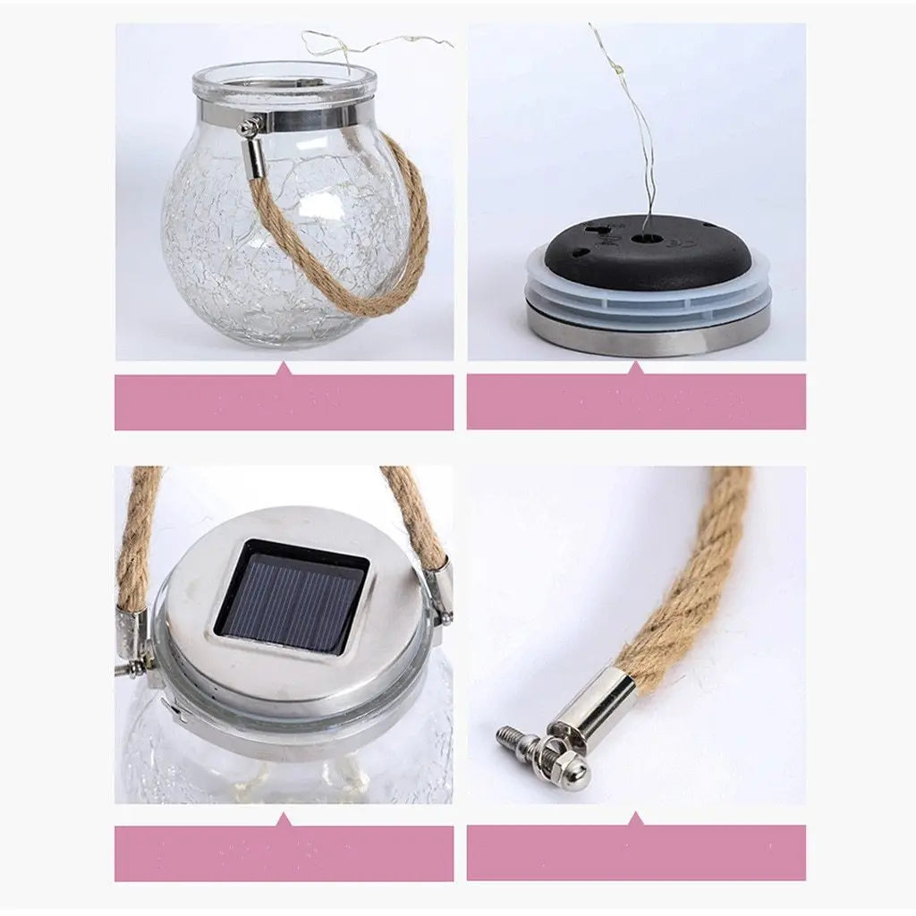 Modern Round Glass Garden Pendant Light