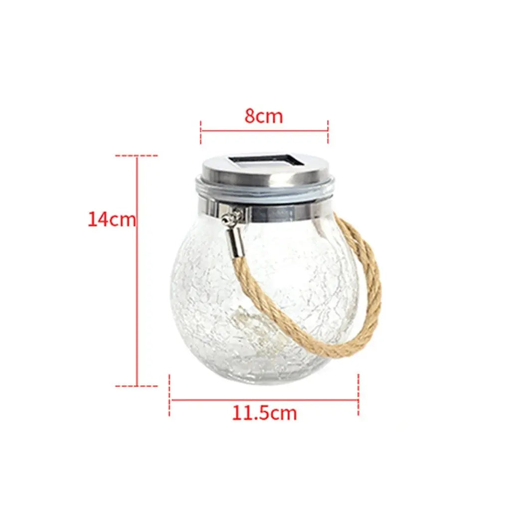 Modern Round Glass Garden Pendant Light